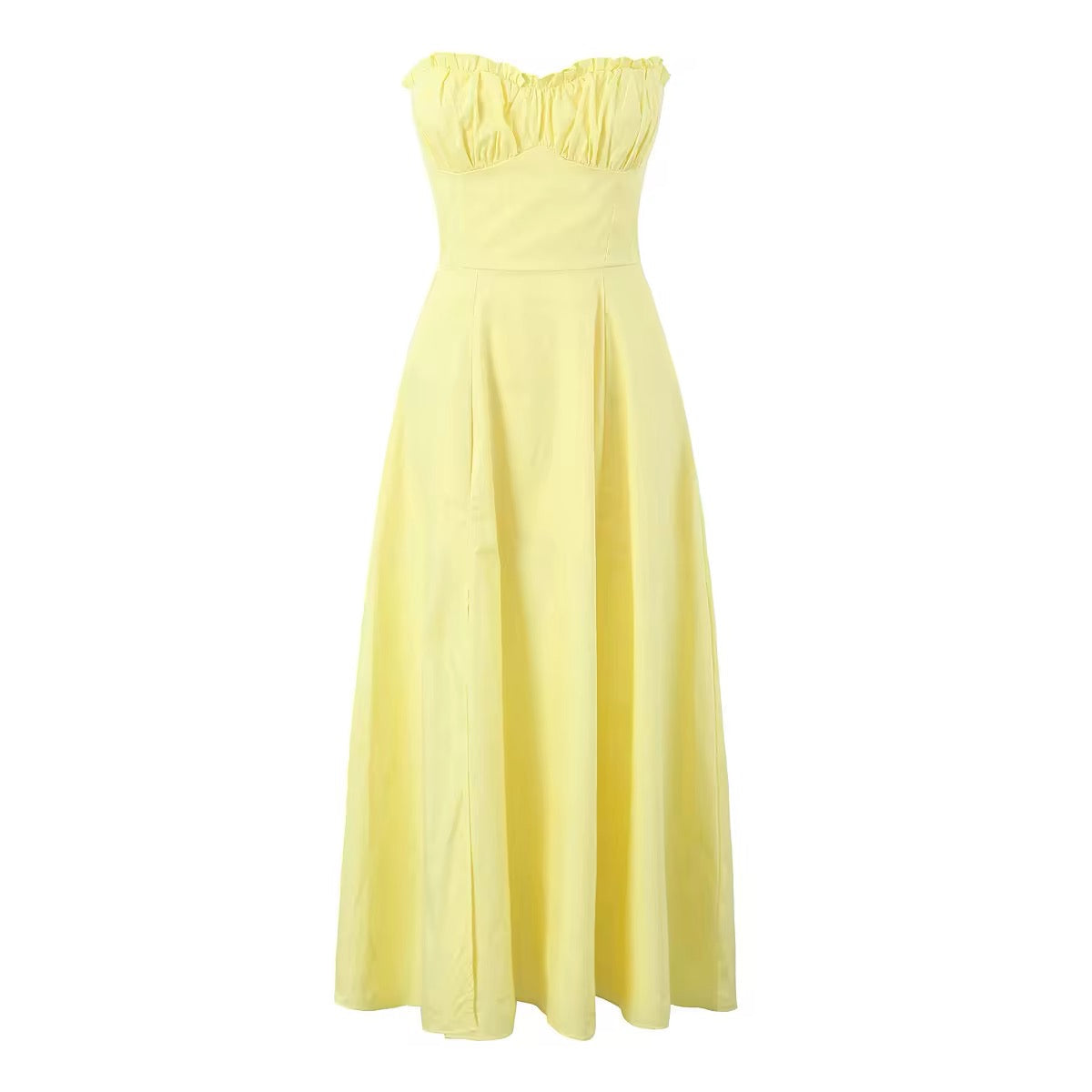 Vestido Midi Mujer con Corsé Elegante para Fiesta