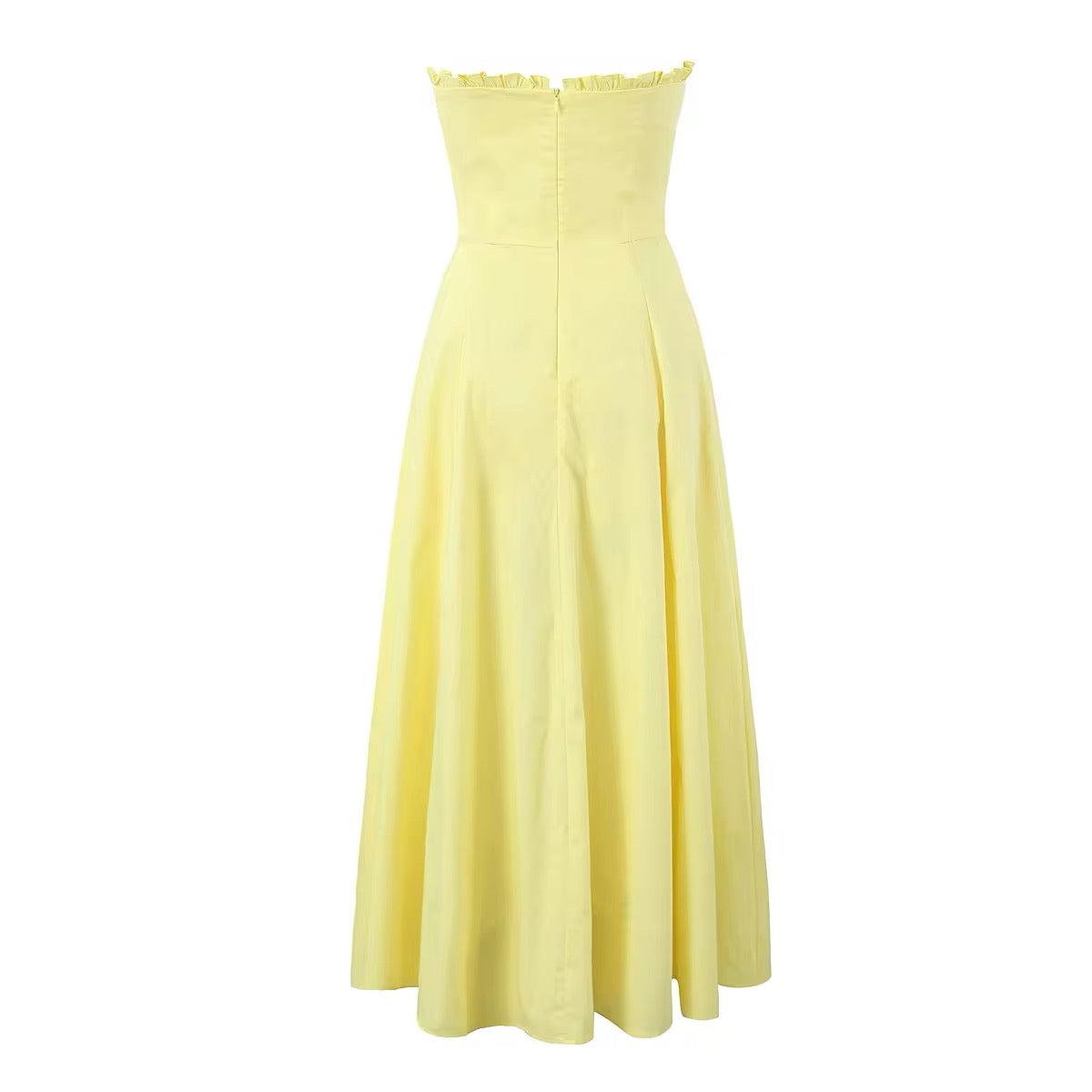Vestido Midi Mujer con Corsé Elegante para Fiesta