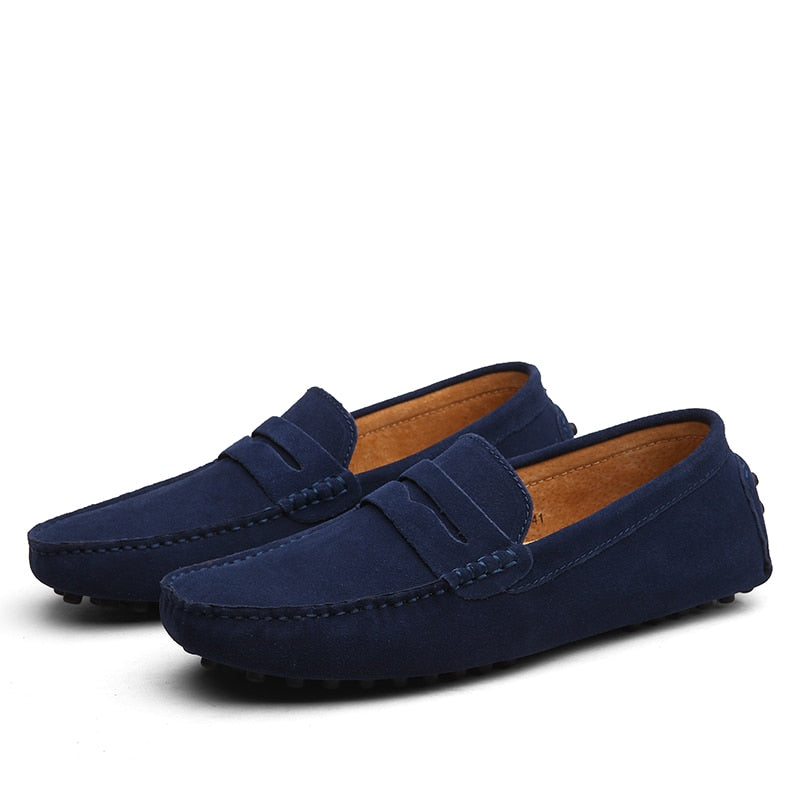 Mocasines Hombre Casual de Piel Ajuste Confortable