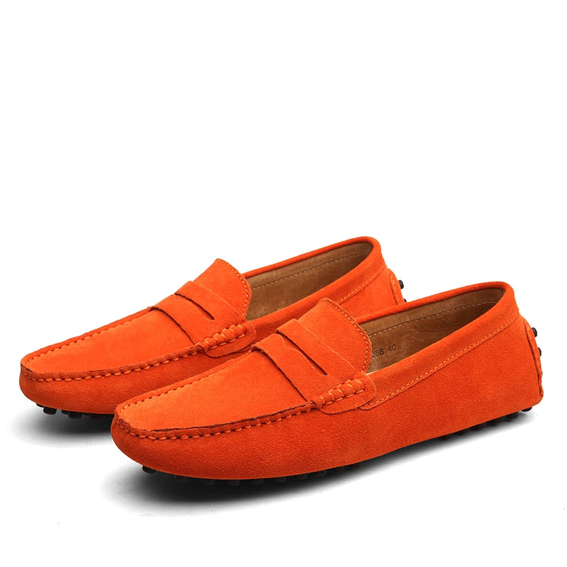 Mocasines Hombre Casual de Piel Ajuste Confortable