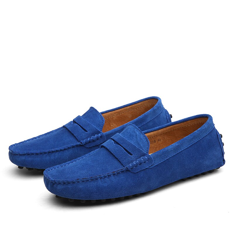Mocasines Hombre Casual de Piel Ajuste Confortable