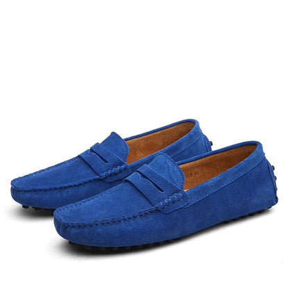 Mocasines Hombre Casual de Piel Ajuste Confortable
