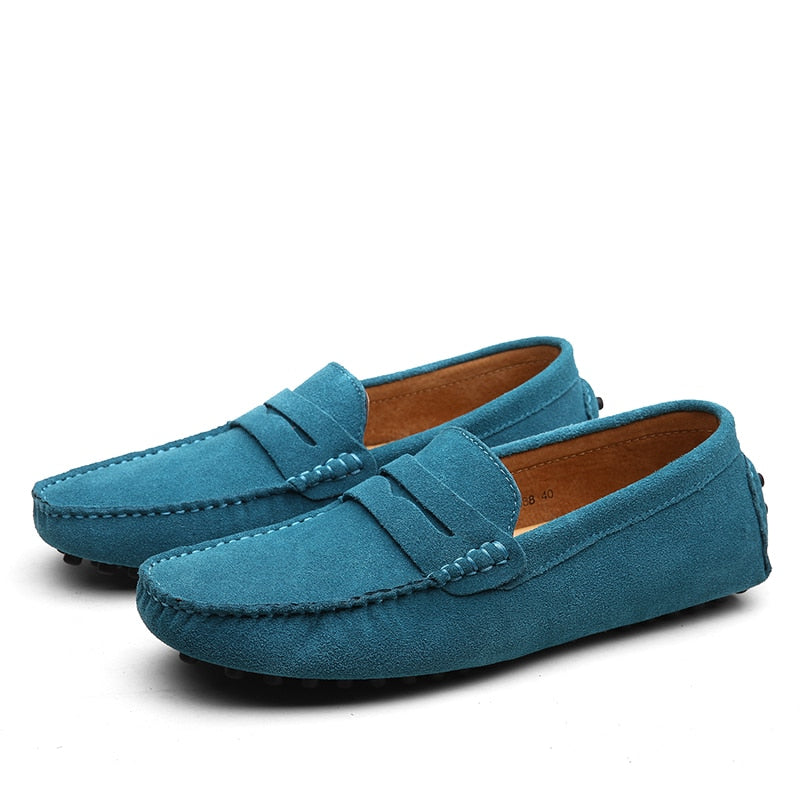 Mocasines Hombre Casual de Piel Ajuste Confortable