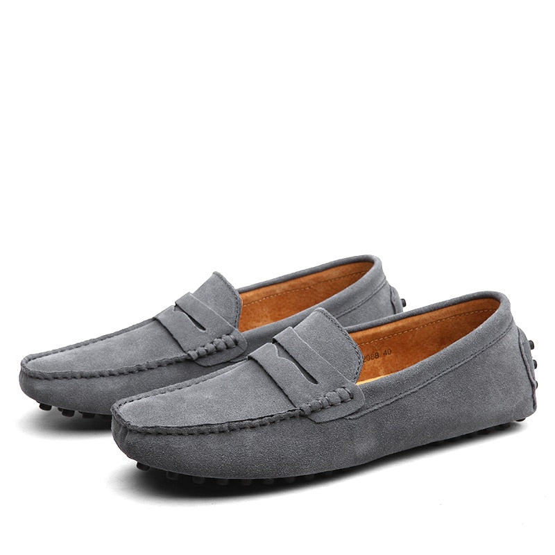 Mocasines Hombre Casual de Piel Ajuste Confortable