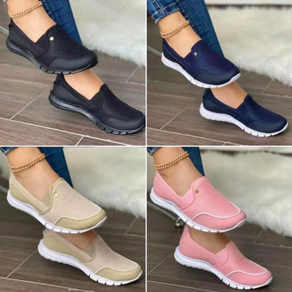 Zapatillas Mujer sin Cordones Diseño Ligero y Comodo