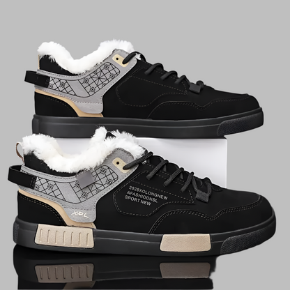 Zapatillas Hombre Invierno con Forro de Felpa Interior