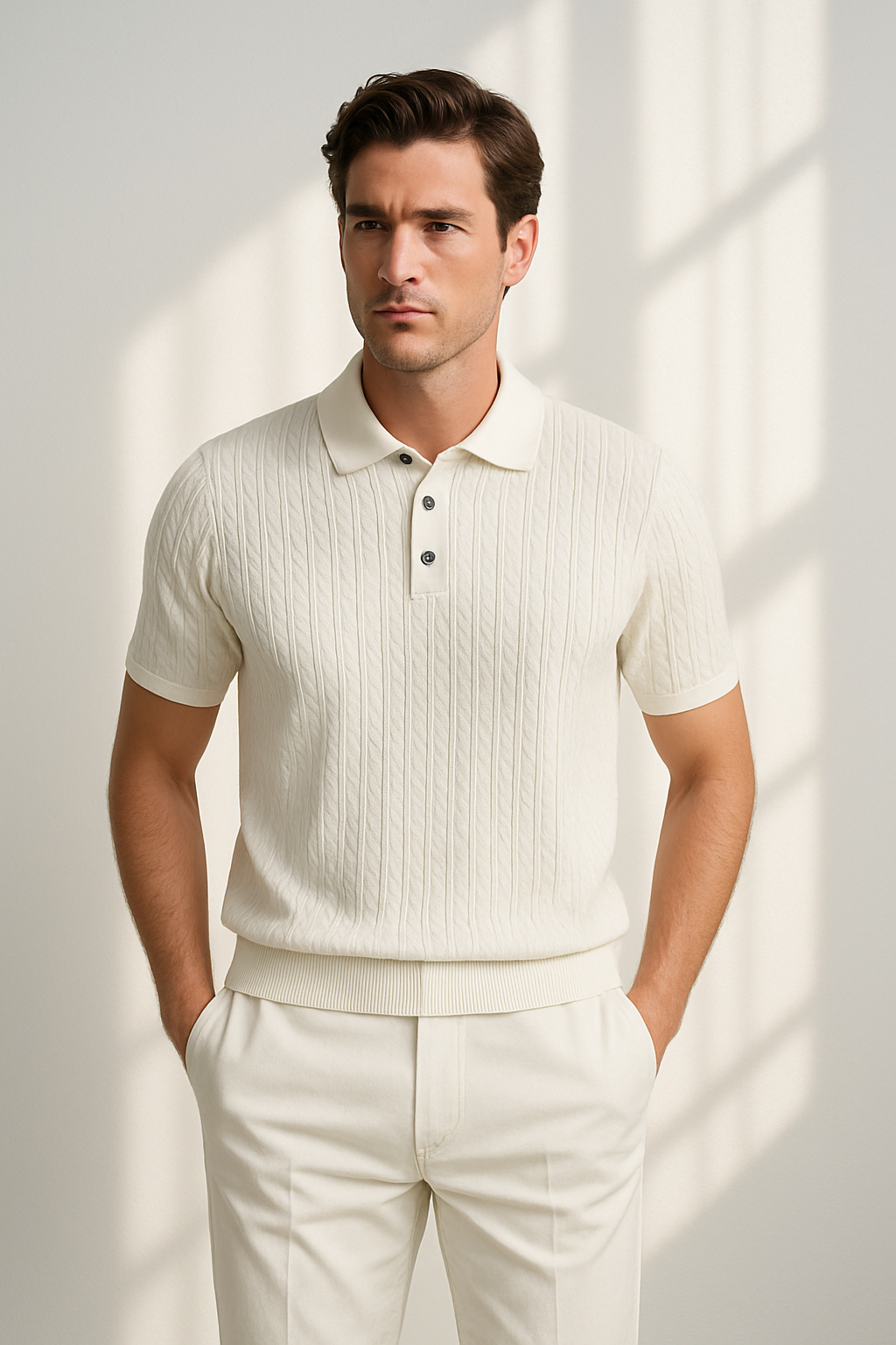 Polo Hombre Algodón Ajuste Relajado Cómodo - Mavetta