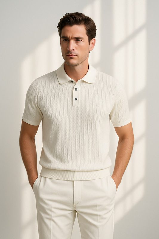 Polo Hombre Algodón Ajuste Relajado Cómodo - Mavetta
