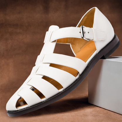 Sandalias Hombre de Cuero Clásicas y Frescas