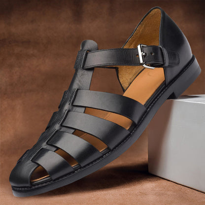Sandalias Hombre de Cuero Clásicas y Frescas
