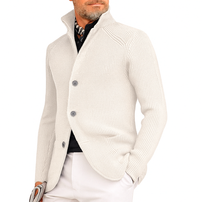 Chaqueta de Punto Hombre Estilo Clásico