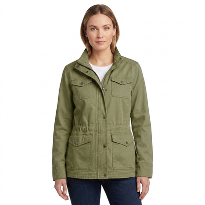 Chaqueta Utility Mujer Estilo Funcional Ajuste Regular