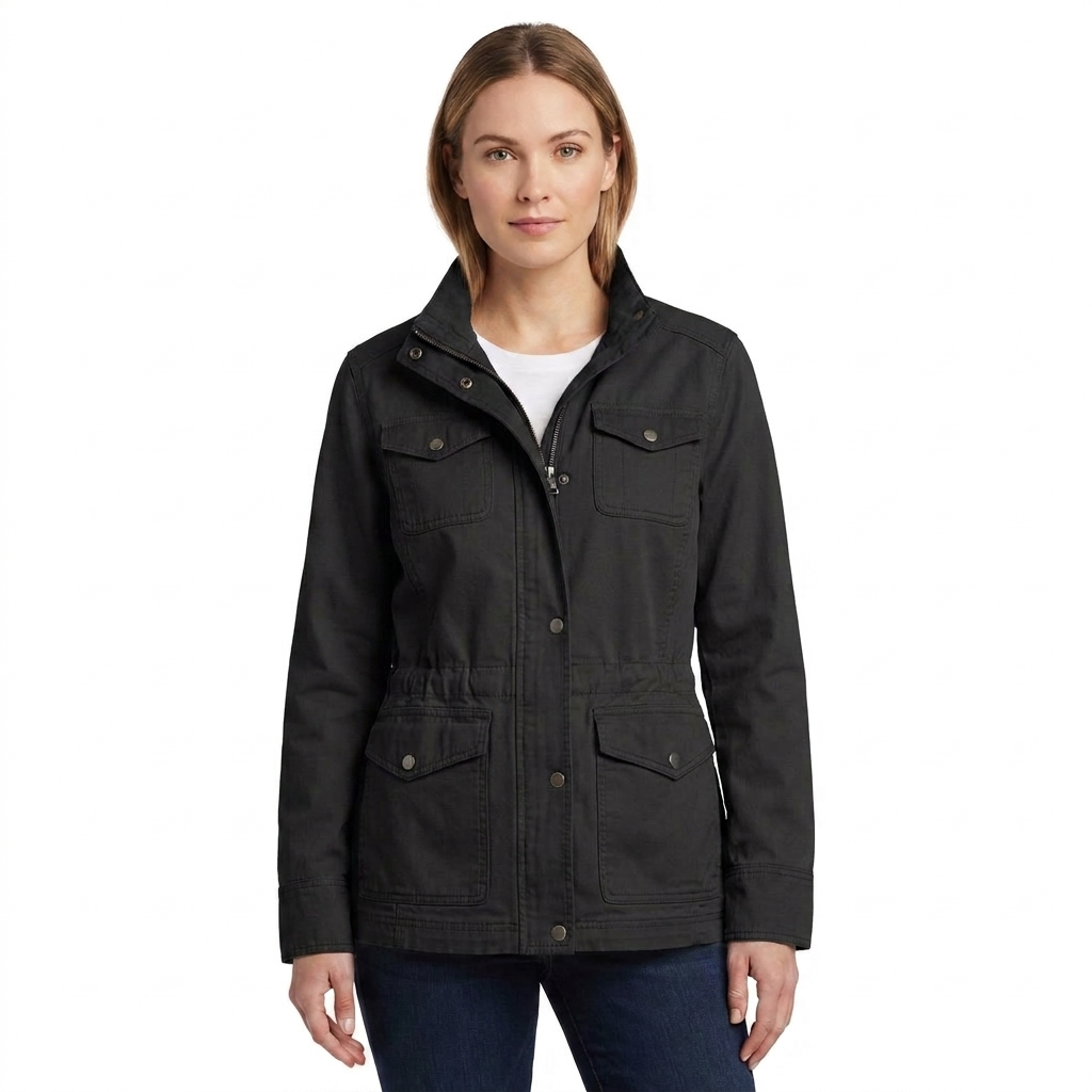 Chaqueta Utility Mujer Estilo Funcional Ajuste Regular