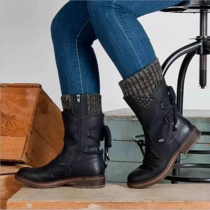 Botines Mujer de Invierno Calidos Diseño Comodo