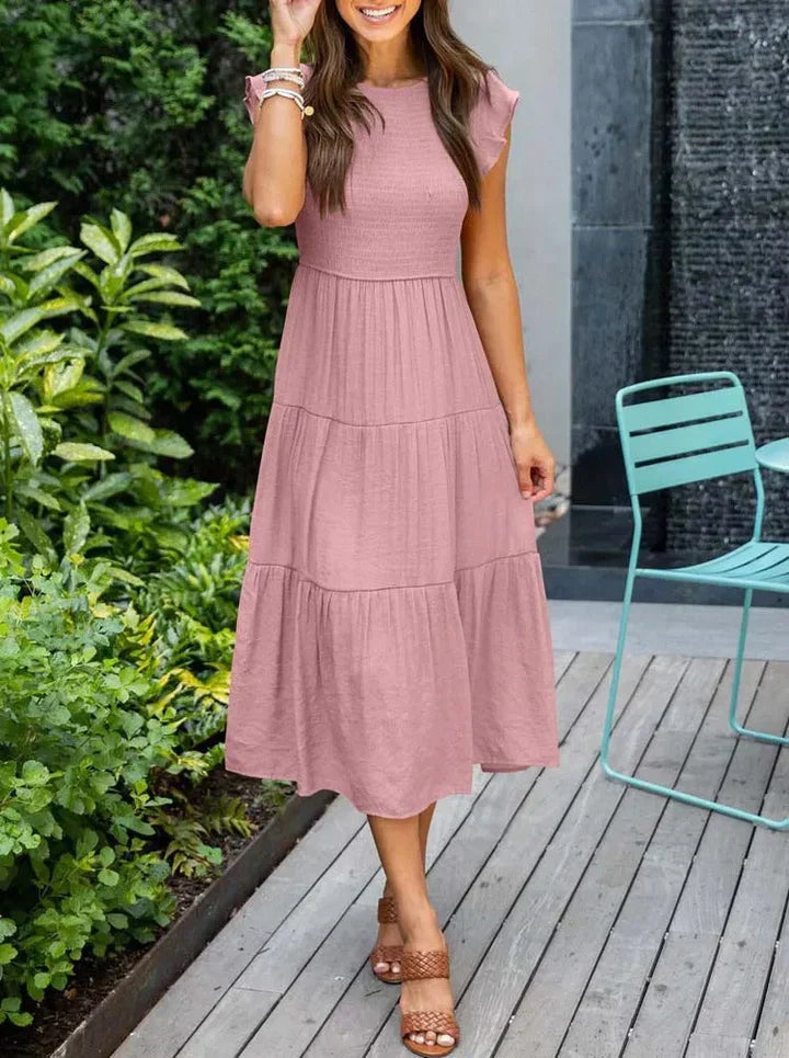 Vestido Largo Mujer Casual Ajuste Suelto