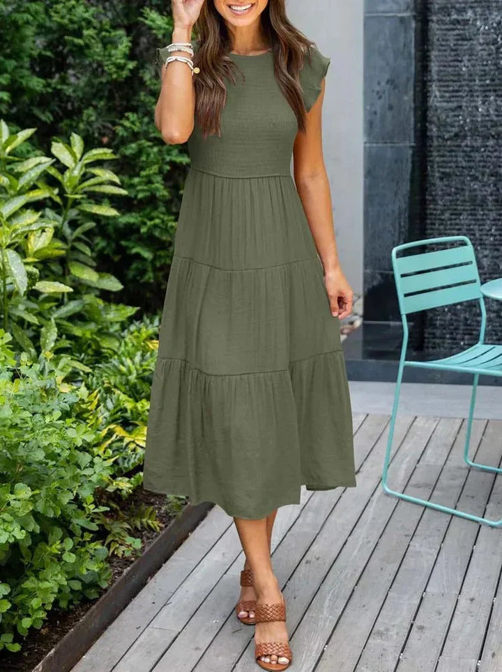 Vestido Largo Mujer Casual Ajuste Suelto