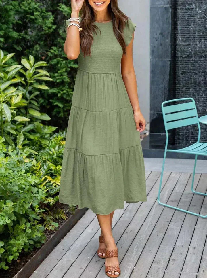 Vestido Largo Mujer Casual Ajuste Suelto