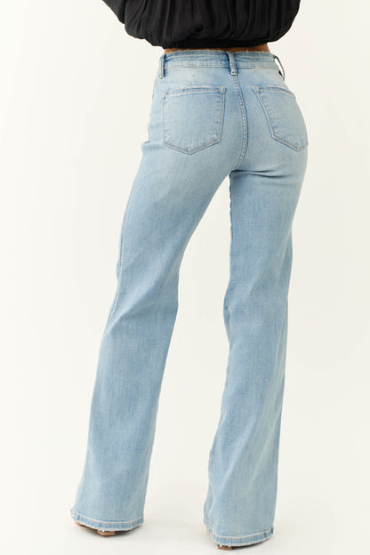 Vaquero Mujer de Denim Ajuste Campana