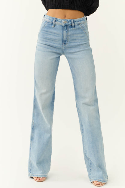 Vaquero Mujer de Denim Ajuste Campana