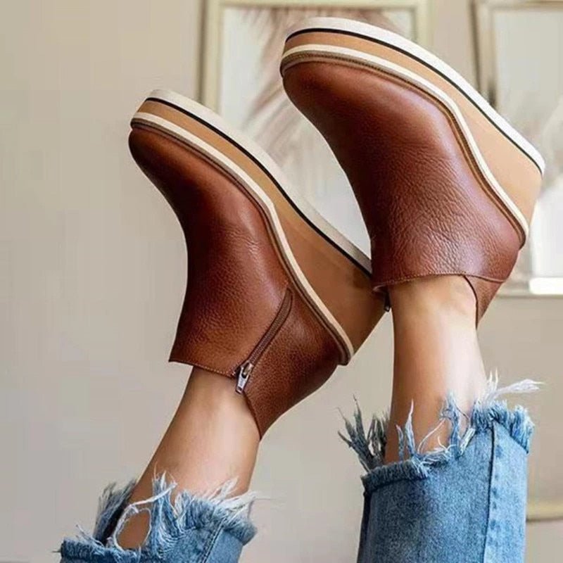 Botines Mujer Diseño Versátil Moderno Cómodos