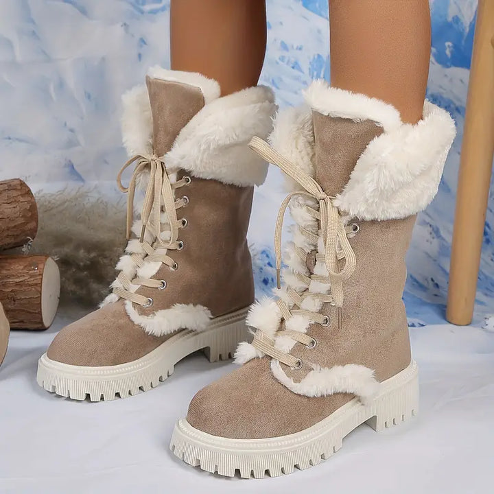 Botas Mujer de Nieve Forradas con Felpa Suave - Mavetta