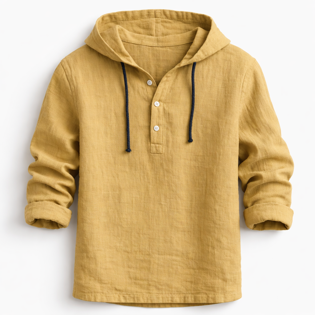 Camisa Hombre de Lino Corte Clásico