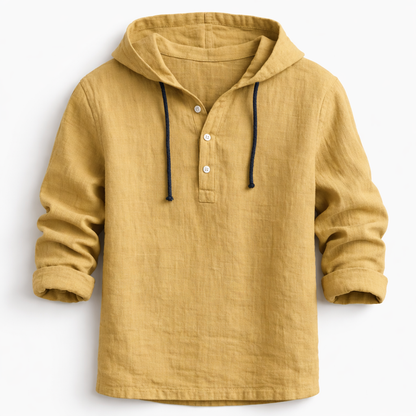 Camisa Hombre de Lino Corte Clásico