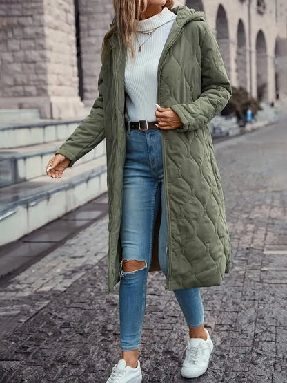 Chaqueta Mujer Acolchada Algodón Ligera Cálida