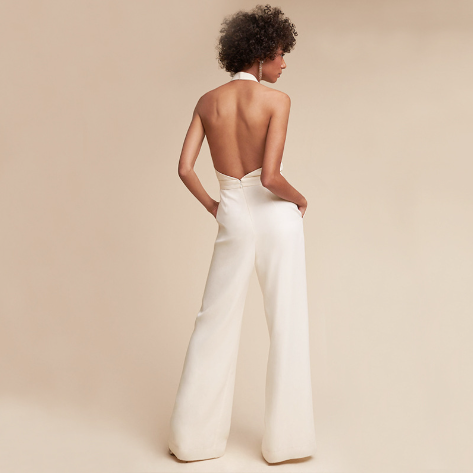 Mono Mujer Casual Algodón Pantalón Ancho Diseño Cómodo