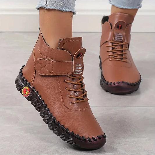 Botas Invierno Mujer de Piel Aislantes y Calidas - Mavetta