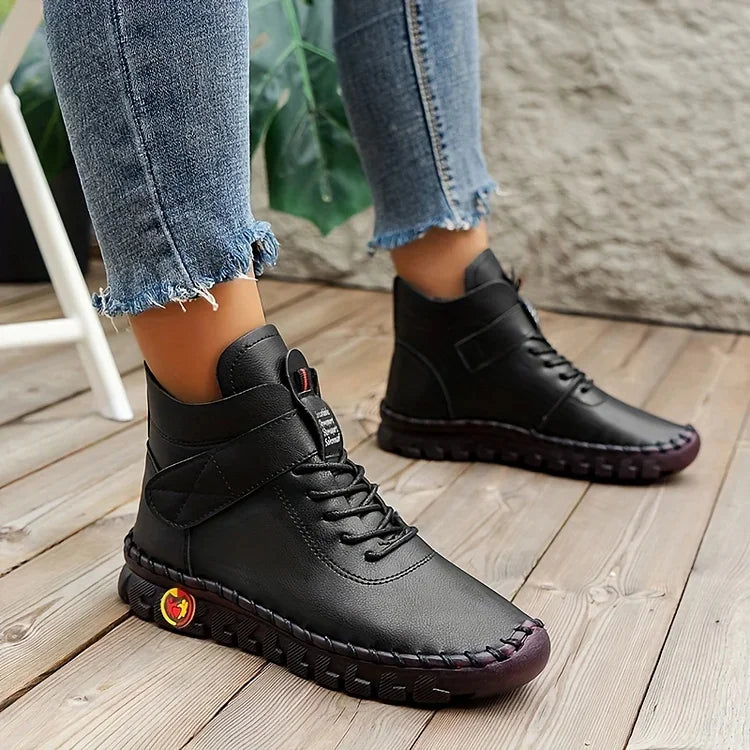 Botas Invierno Mujer de Piel Aislantes y Calidas