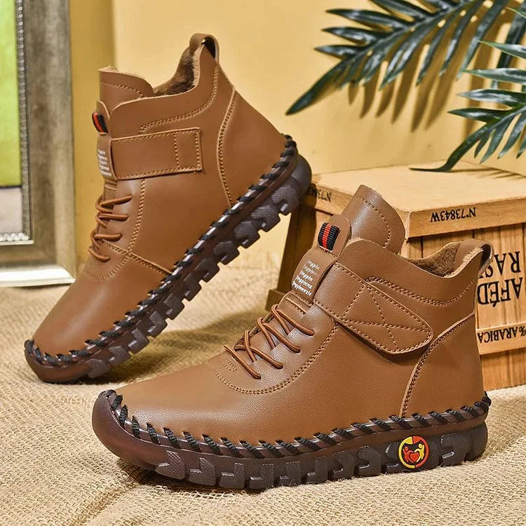 Botas Invierno Mujer de Piel Aislantes y Calidas