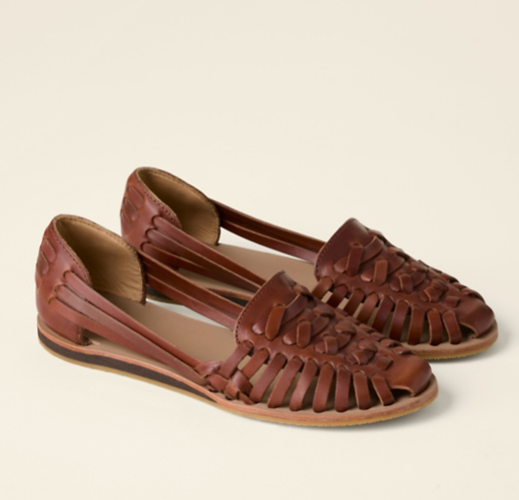 Sandalias Mujer Tejidas Planas Comodas Primavera