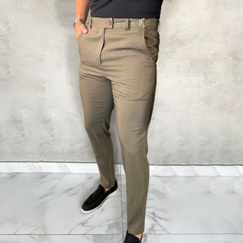 Pantalón Hombre Slim Fit Valerina Milano