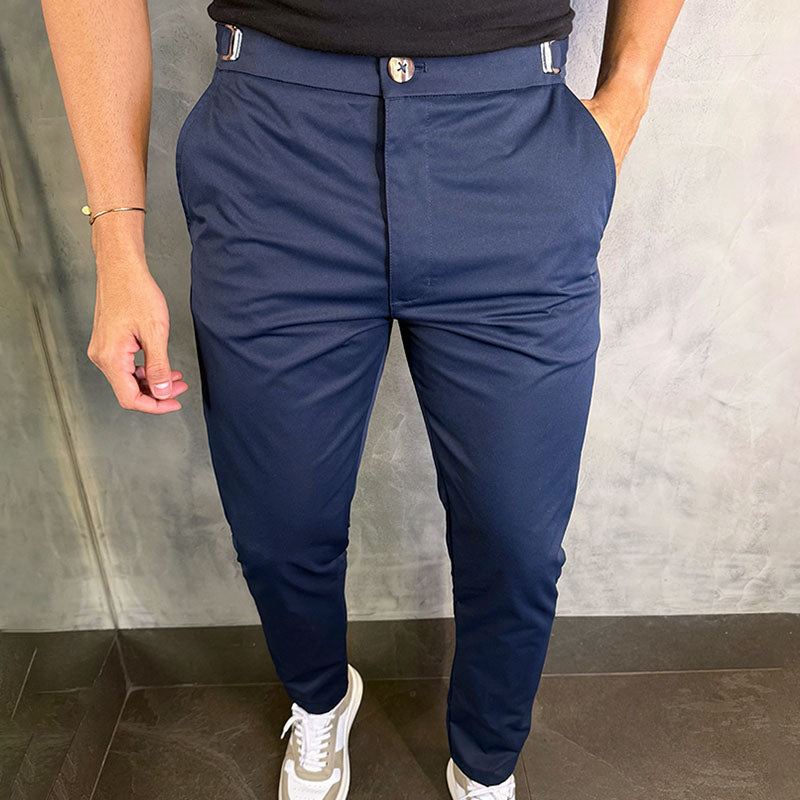 Pantalón Hombre Slim Fit Valerina Milano