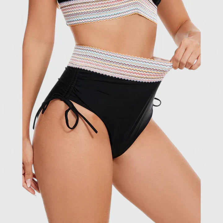 Bañador Mujer con Diseño Cruzado y Alta Elasticidad
