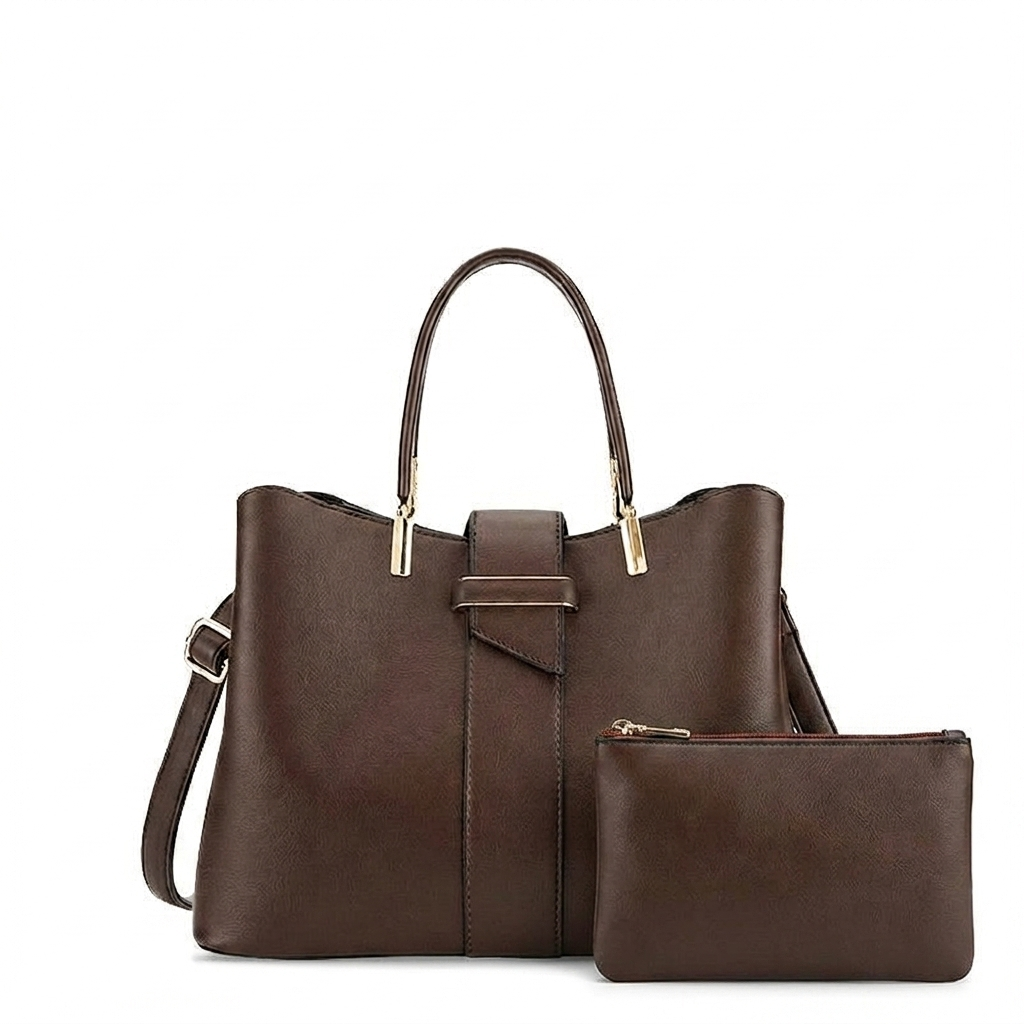 Bolso Estructurado Mujer de Piel y Asas Cortas - Mavetta