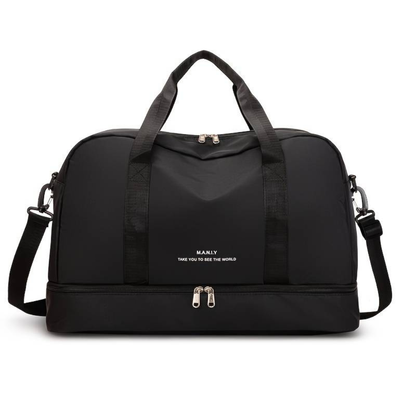 Bolsa de viaje mujer con compartimento inferior doble cremallera y
