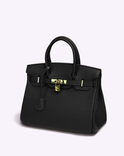 Bolso bandolera mujer de cuero PU textura lichi correa ajustable