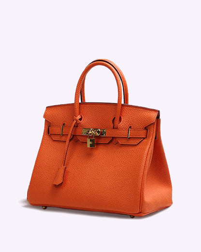 Bolso bandolera mujer de cuero PU textura lichi correa ajustable