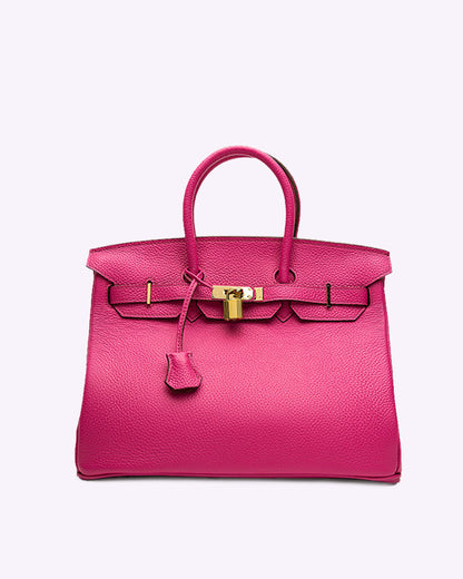 Bolso bandolera mujer de cuero PU textura lichi correa ajustable