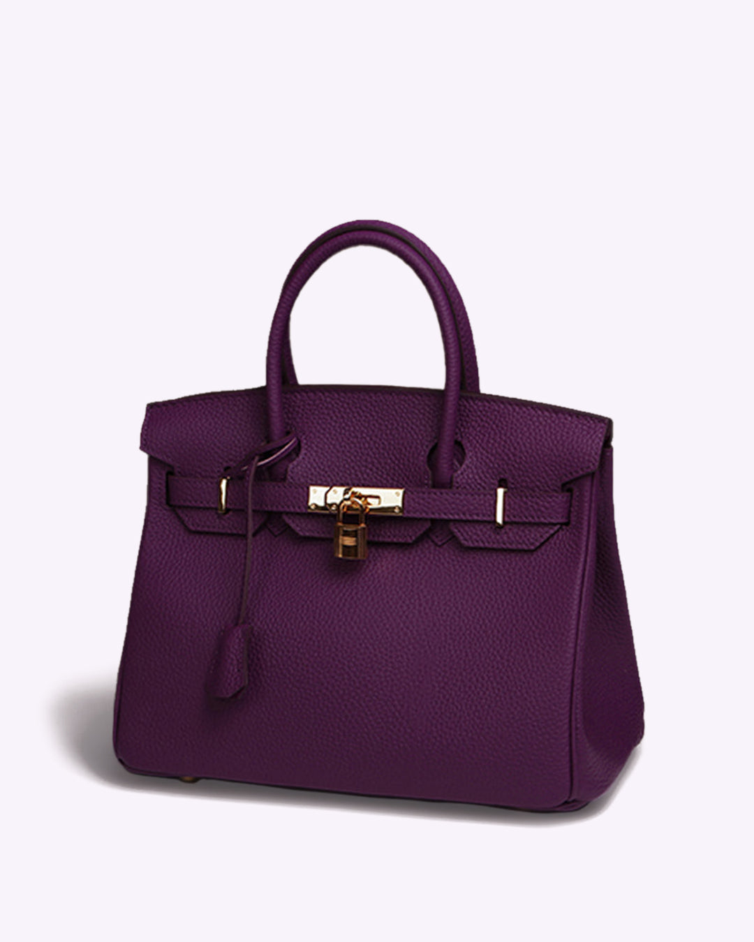 Bolso bandolera mujer de cuero PU textura lichi correa ajustable