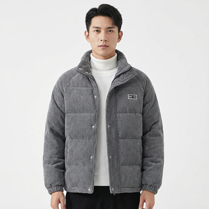 Chaqueta Acolchada Hombre Estilo Puffer Ajuste Regular - Mavetta