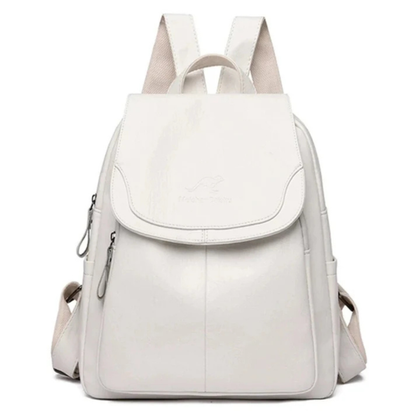 Mochila Pequeña Mujer con Solapa Frontal y Bolsillos Laterales - Mavetta