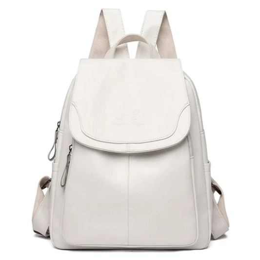 Mochila Pequeña Mujer con Solapa Frontal y Bolsillos Laterales - Mavetta