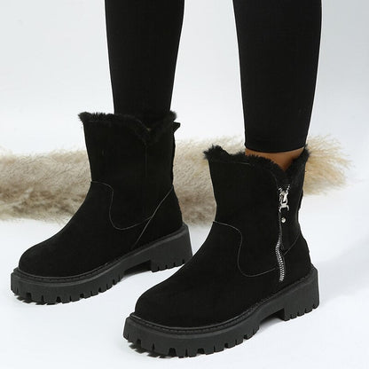 Botines mujer de piel diseño moderno ajuste cómodo