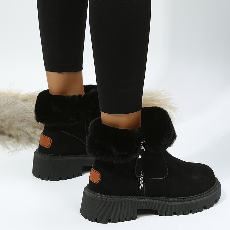Botines mujer de piel diseño moderno ajuste cómodo