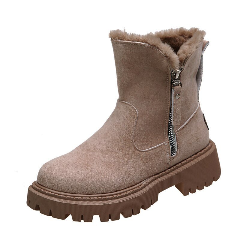 Botines mujer de piel diseño moderno ajuste cómodo