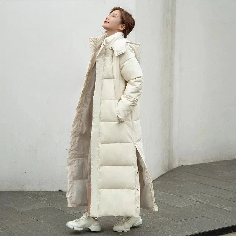 Abrigo Mujer Invierno Cierre Cortavientos Elegante - Mavetta