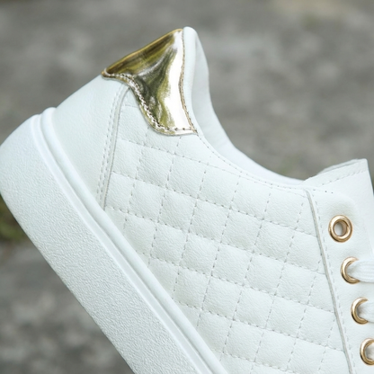 Zapatillas Mujer Acolchadas con Cordones Casual